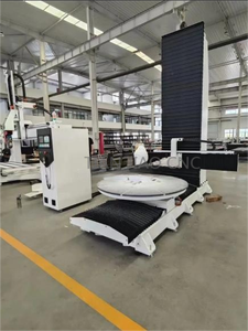 Mini enrutador de madera CNC de 5 ejes, máquina de tallado eléctrico, herramienta de un solo husillo, alimentación, precio competitivo, Control NC Studio Mach3 - Product Image 4
