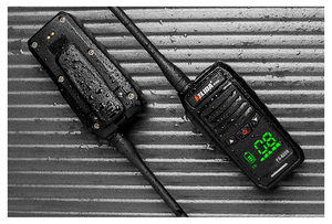 HELIDA Professional Portable Two-way Radio FS-8200 IP68 Waterproof Walkie Talkie Protection Digital ENGLISH Communication TYPE-<strong>C</strong> - Product Image 6