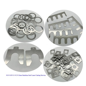 Custom Sheet Metal Processing Service 0.01 0.05 0.1 0.2 0.3mm 304 Stainless Steel Washer Spacer Shim <strong>Laser</strong> <strong>Cutting</strong> <strong>Part</strong> - Product Image 1