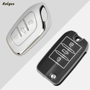 Yumuşak TPU araba uzaktan anahtar kılıfı kabuk Roewe RX5 i6 i5 RX3 RX8 ERX5 MG ZS EV MG6 EZS HS EHS koruyucu Fob aksesuarları - Product Image 2