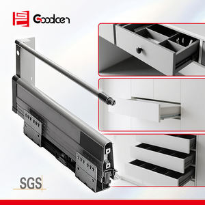 Goodcen Armoire de cuisine personnalisée Installation rapide Tiroir mince Boîte Tiroir sous plan Glissière Fermeture en douceur Tiroirs coulissants - Product Image 5