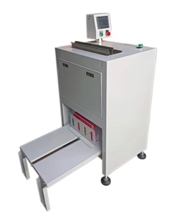 Pneumatische Hardcover-Buch abflachung Nipp-und Einst ech maschine Hardcover-Buch press-und Fugen press maschine - Product Image 5