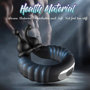 Klitoris stimulieren Penis Vibrierende Ring verzögerung Ejakulation Silikon Penis <span class=keywords><strong>Testis</strong></span> Ring Vibrator - Product Image 4