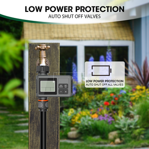 Timer per acqua da esterno programmabile per rubinetto da giardino IPX5 impermeabile con modalità manuale - Product Image 6