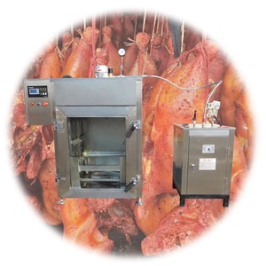 Exquisite Stainless Steel Multi-Model <strong>Chicken</strong> and Fish Smoker Dryer Machine <strong>Smoked</strong> Meat Oven