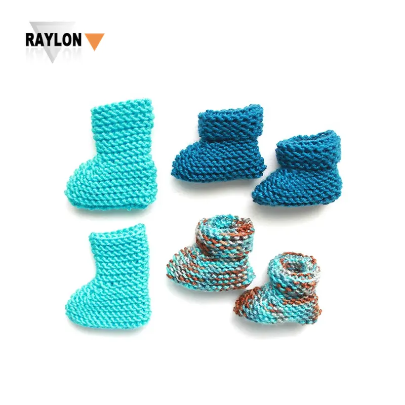 RL-A610 bébé chaussettes chaussettes à motif crochet câble tricot bébé chaussettes