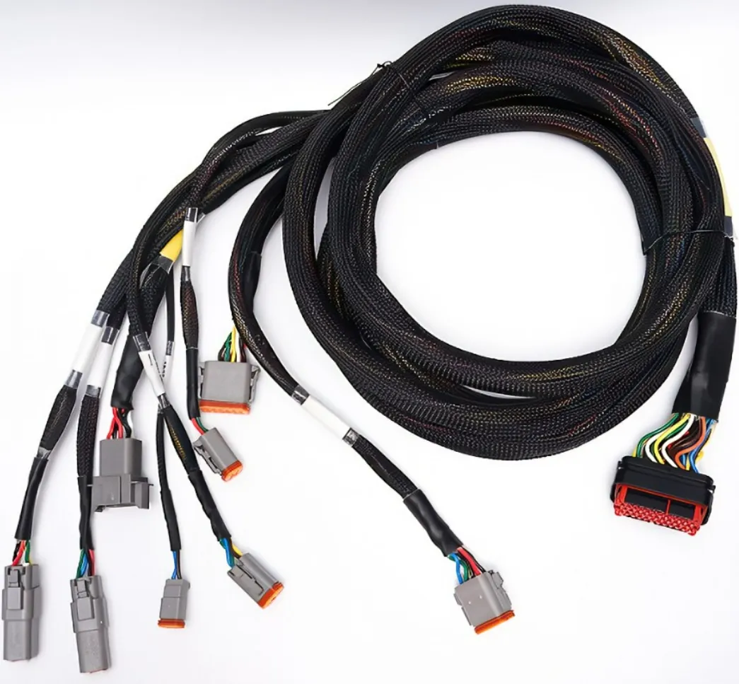 Procesamiento de arnés de cables Fabricantes personalizados Interruptor de control Arnés de cables Ingeniería general Control de arnés de cables