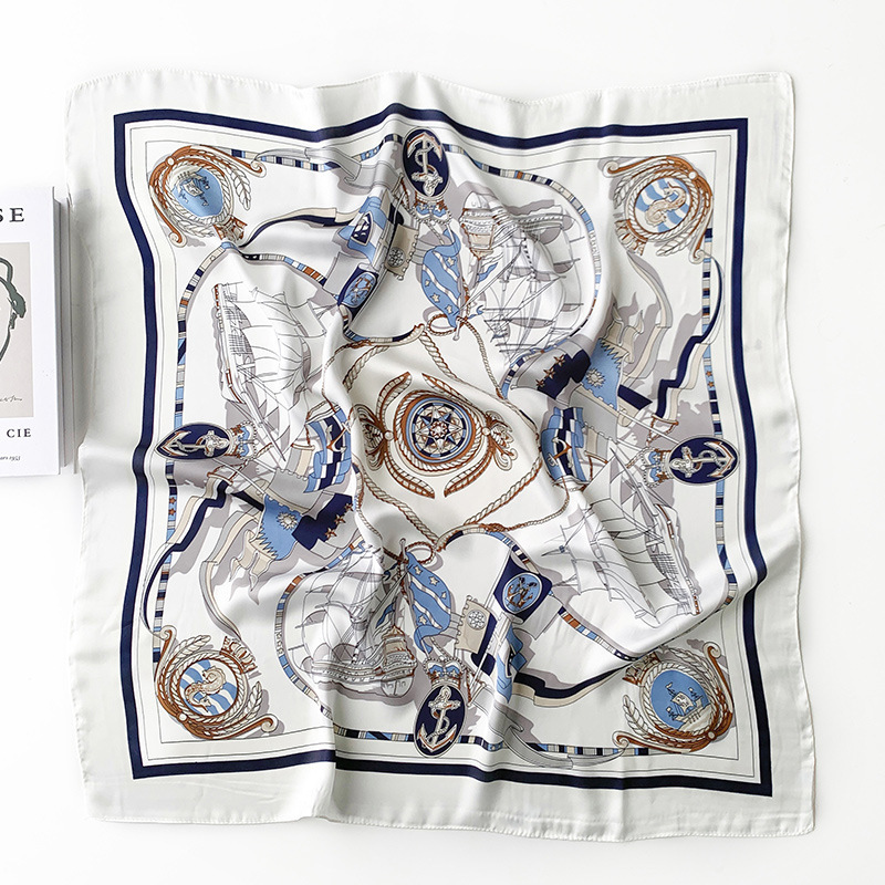 Caribbean-blue and white
