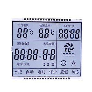 Benutzer definierter positiver negativer monochromer LCD-Bildschirm mit 0,5 bis 10 Zoll und 7 Segmenten - Product Image 3