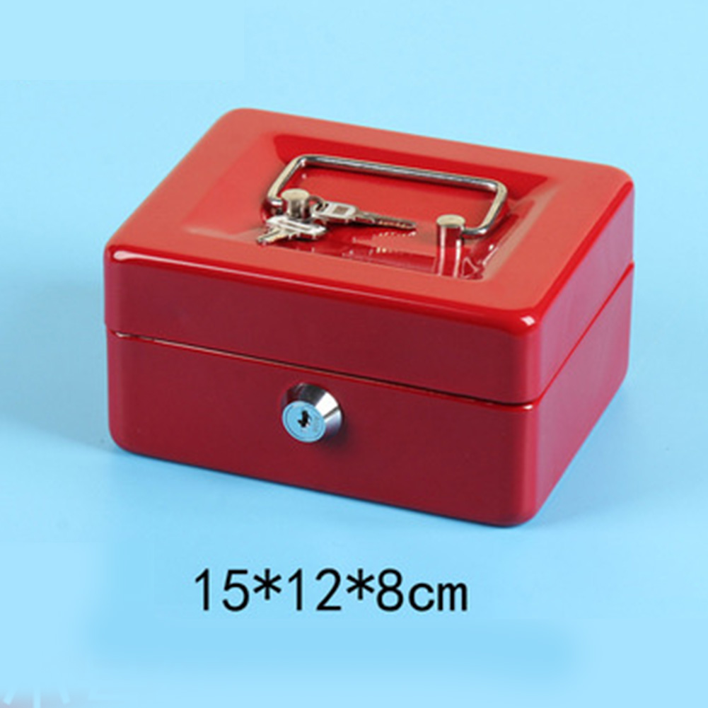 ล็อคกุญแจสีแดง15*12*8ซม.