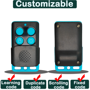 Prezzo di alta qualità 315mhz 433mhz Clone Ev1527 riproduzione rotolamento di apprendimento codice fisso Wireless telecomando personalizzato - Product Image 6