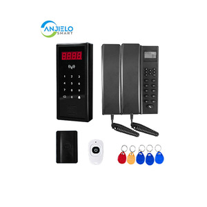 Sistema de intercomunicación inalámbrico Anjielo Smart Home Control DE ACCESO Intercomunicador residencial para el hogar puede ser de hasta 9999 hogares - Product Image 1