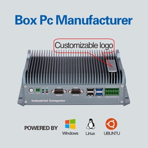 Dual <strong>LAN</strong> 8 USB 6 COM RS232 RS485 Linux Windows Compatible Fanless OEM OPS Mini PC NAS Industrial Control Ready Embedded Computer
