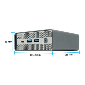 Maiyunda N100 Mini Host Storage Server 2.5G Soft Routing NAS Quad Core DDR5 16GB RAM M.2 Hard Drive US Plug Industrial <strong>Computer</strong> - Product Image 2