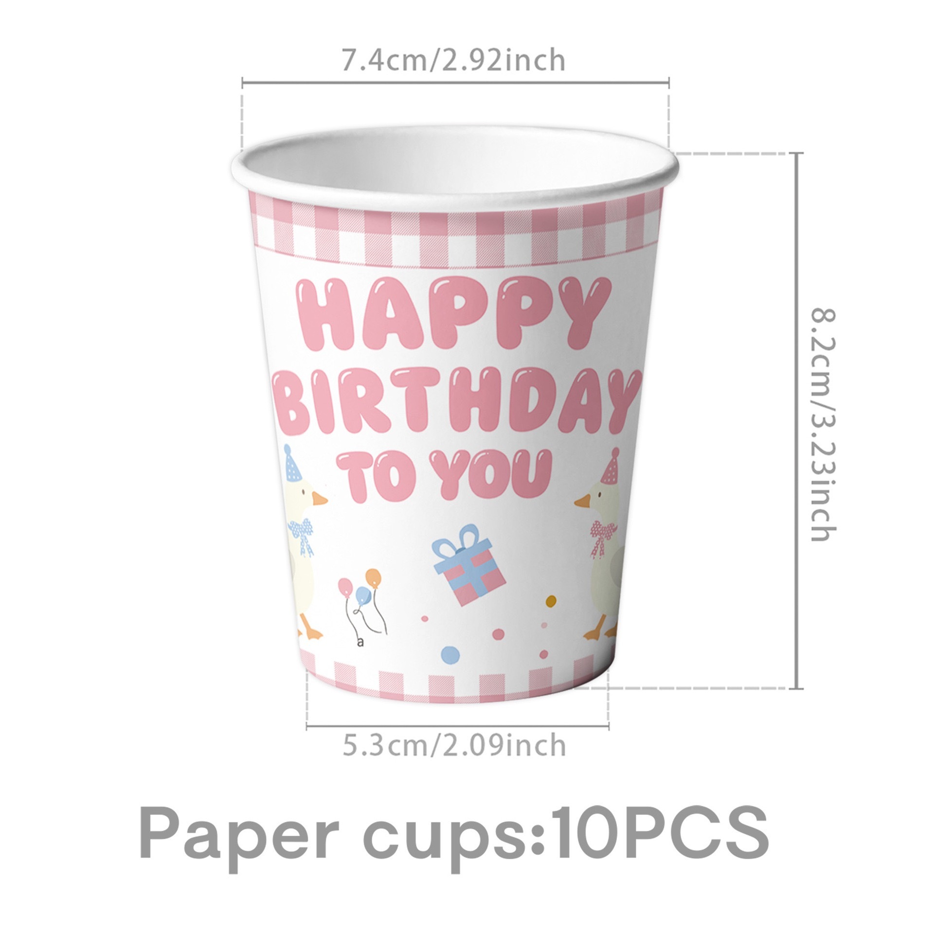 Gobelets en papier 10 unités