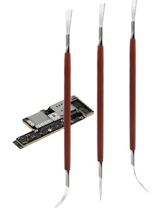 Hoja de palanca de CPU de grado DIY para desmontaje de teléfono móvil raspador de Chip de placa base con gancho y hoja de pegamento raspador de varilla - Product Image 1
