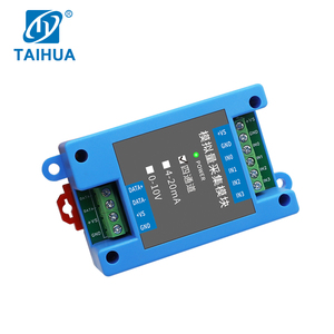 <strong>Isolated</strong> RS485 Data Acquisition <strong>Module</strong> Modbus RTU Communication Converter 0-10v <strong>Analog</strong> to Digital Signal