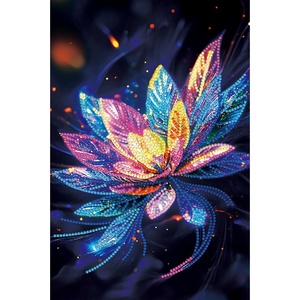 OEM cao cấp 5D DIY sơn kim cương Kit nhà máy bán buôn hoa <span class=keywords><strong>Cross</strong></span> <span class=keywords><strong>Stitch</strong></span> thêu khảm tường nghệ thuật trang trí nội thất in loại - Product Image 1