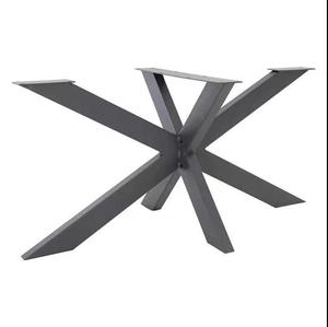Modern Industrial Design Desk Base <strong>Customized</strong> Coffee Table Furniture Legs X Shape Metal Table Base Detachable Table Legs - Product Image 1