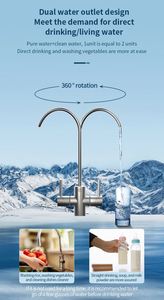 Alloggiamento del filtro di stoccaggio dell'acqua ro sistema di filtro dell'acqua ad osmosi inversa sistema di dispenser macchina serbatoio membrane sistema di osmosi inversa