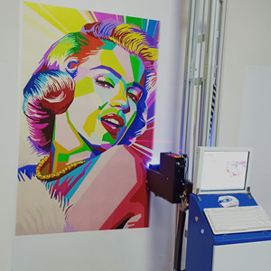 Máquina de impresión de pared Vertical, con rieles en forma de H y sistema de ordenador integrado, impresora de pared 3D - Product Image 4