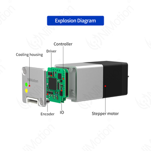 24V DC Schrittmotor 20 integrierter Motors trom 1A 0,038 Nm ultra kleiner Motor integrierter Treiber 17 Bit Absolutwert codierung