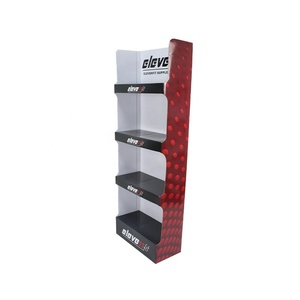 Su misura 4-Shelf Pop Free Standing negozio al dettaglio espositore da pavimento in cartone ondulato per le promozioni imballaggio in cartone - Product Image 2