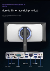 34-Inch IPS Panel All-In-One Desktop Computer New 4K Live Game Competitive Office Assembly Straight Pattern LCD <strong>Monitor</strong> - Product Image 4