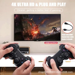 X2 + 128g 40000 + משחק gd10 4k משחק מקל 3d רטרו משחק וידאו HD קונסולת בקר אלחוטי קונסולת טלוויזיה אמולטור עבור חג המולד מתנה - Product Image 3