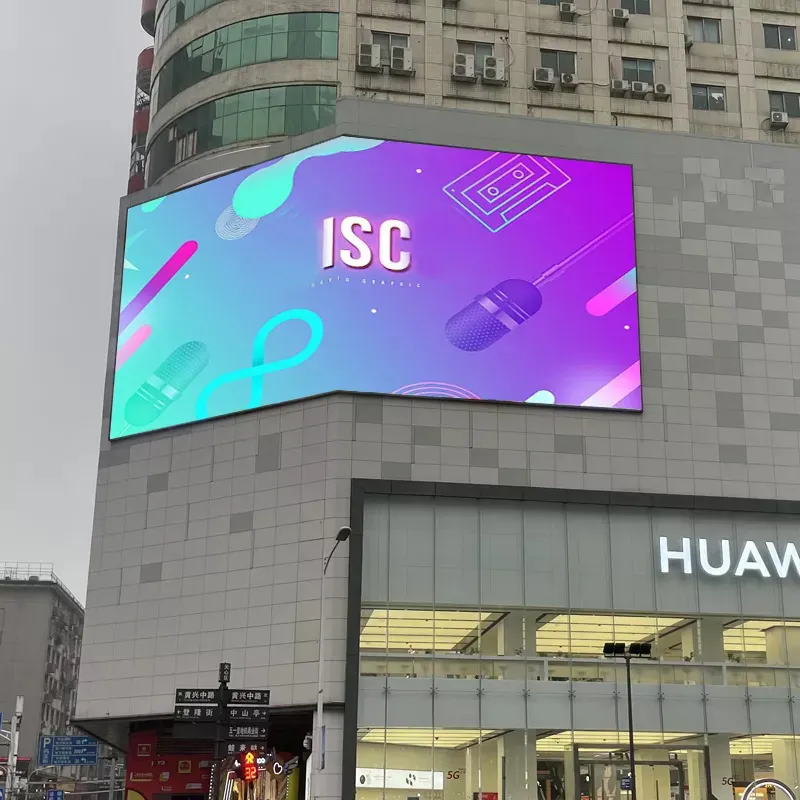 Cartelera Digital Exterior Led P10 Fija a Prueba de Agua 3D Publicidad Personalizada Pantalla Exterior P2 P3 P4 P5 P6 P8 Pantalla Led