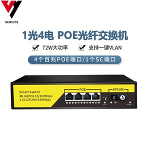 POE Fiber Optic Switch <strong>Network</strong> Fiber Optic Transceiver SC <strong>Network</strong> Switch Convergence Fiber Optic - Product Image 5