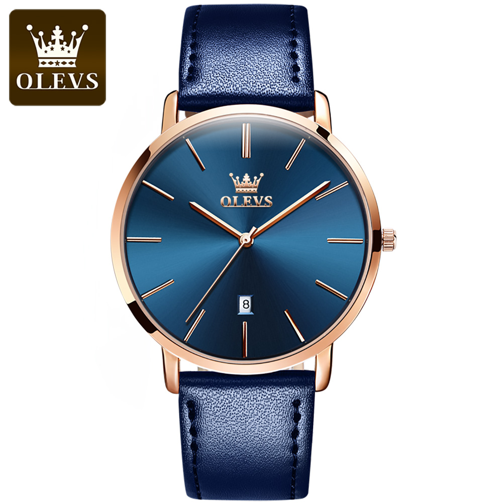Blue rose gold blue