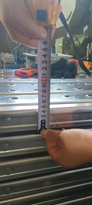 Moderna scala industriale resistente 0.6-4M in acciaio zincato costruzione di ponteggi mobili verniciati a polvere strutture per ponteggi leggeri
