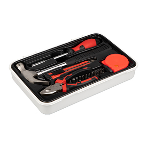 17 in <strong>1</strong> Multifunctional Hand <strong>Tool</strong> <strong>Kits</strong> with Screwdriver Bits and Bit Drive Handle and Claw Hammer - Product Image 3