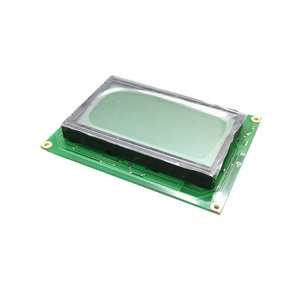 WG16080A Módulo LCD LCD16080 pantalla gris 7981 controlador retroiluminación amarillo-verde