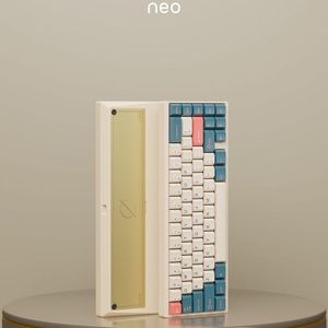 Teclado iluminado con LED RGB de alto rendimiento 2,4G Teclado mecánico inalámbrico para juegos de ordenador en inglés
