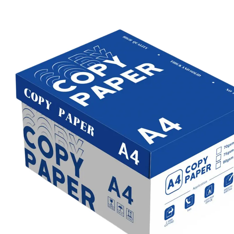 Papel de calidad, fotocopia, línea de papel blanco, fábrica de importación, gran oferta, copia mate, buen papel doble A4, 80gsm
