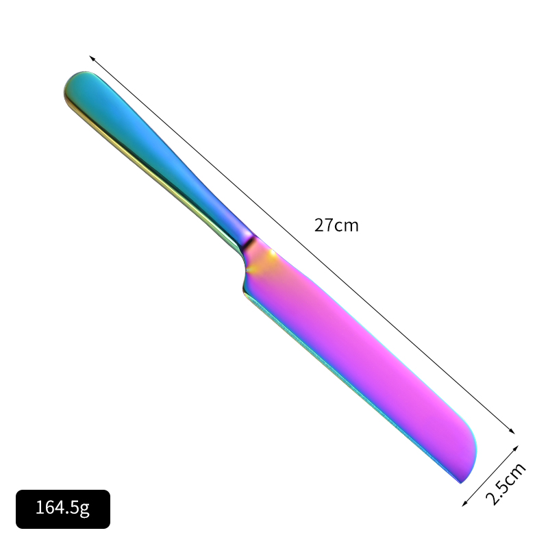 Bread knife rainbow