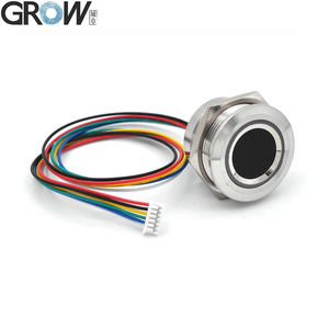 R503-5V RGB LED DC5V UART interfaccia MX1.25-6pin impermeabile capacitivo sensore di impronte digitali modulo Scanner per Arduino Android