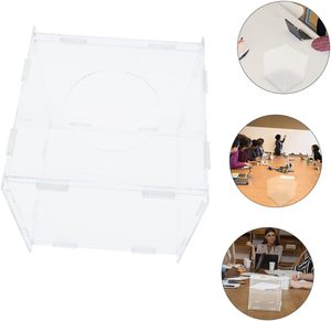 Toptan akrilik araya çekiliş topu oyun kutusu şeffaf ekran kutu özelleştirilmiş boyut renk akrilik vitrin saklama kutusu - Product Image 2
