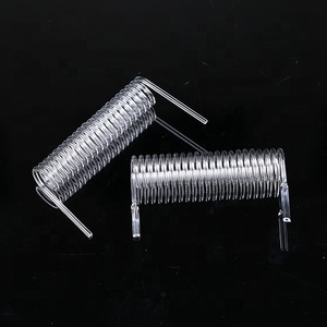 Ống Xoắn Ốc Trong Suốt Đánh Bóng Chịu Nhiệt Tùy Chỉnh Ống ThủY Tinh Thạch Anh Ống Xoắn Ốc Thạch Anh - Product Image 2