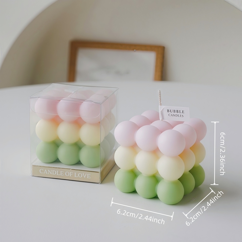 Light Pink / Pale Yellow / Green