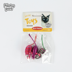 Gato juguetes interactivos simulación Lino gato juguete ratón personalizado Sisal Catnip ratones juguetes para gatos - Product Image 4