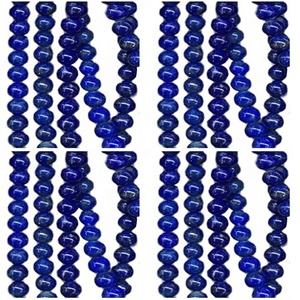 Grade 3A 2Mm Ronde Briljant Geslepen Glanzende Ronde Facet Lapis Lazuli Kralen - Product Image 3