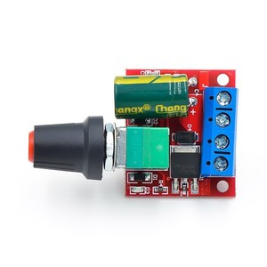 PWM DCモータースピードコントローラ5V-28Vスイッチ機能LED調光器スピードモジュール - Product Image 2