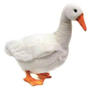 <strong>Plush</strong> <strong>White</strong> Goose Animal Toys Stuffed Goose <strong>Plush</strong> - Product Image 1