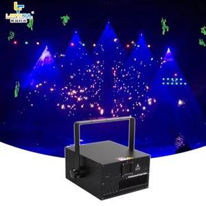 10 Вт RGB Полноцветный анимационный лазерный проектор Встроенная программа для бара диско ночного клуба - Product Image 4