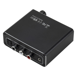 Convertidor de audio Digital a analógico, decodificador amplificador de auriculares con Toslink Coaxial - Product Image 4