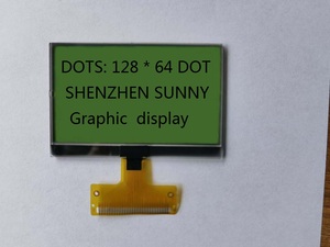 <strong>COG</strong> type 2.8 INCH FSTN/STN Graphic 128x64 Positive Monochrome <strong>LCD</strong> <strong>Display</strong> - Product Image 6