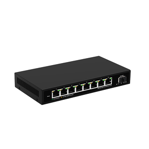 OEM 8-Port 2.5G Ethernet Switch with 1*10G SFP Up-Link Managed SNMP QoS Function Stackable for Network ISP Telecom